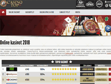 Tablet Screenshot of fi.casinotop10.net